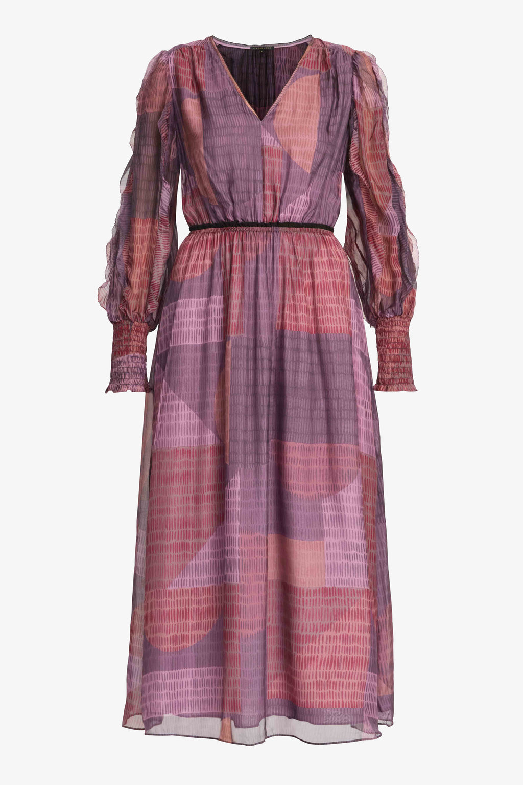 Stace Maxi Dress in Dusky Geo CA447 Caballero Jilli Boutique