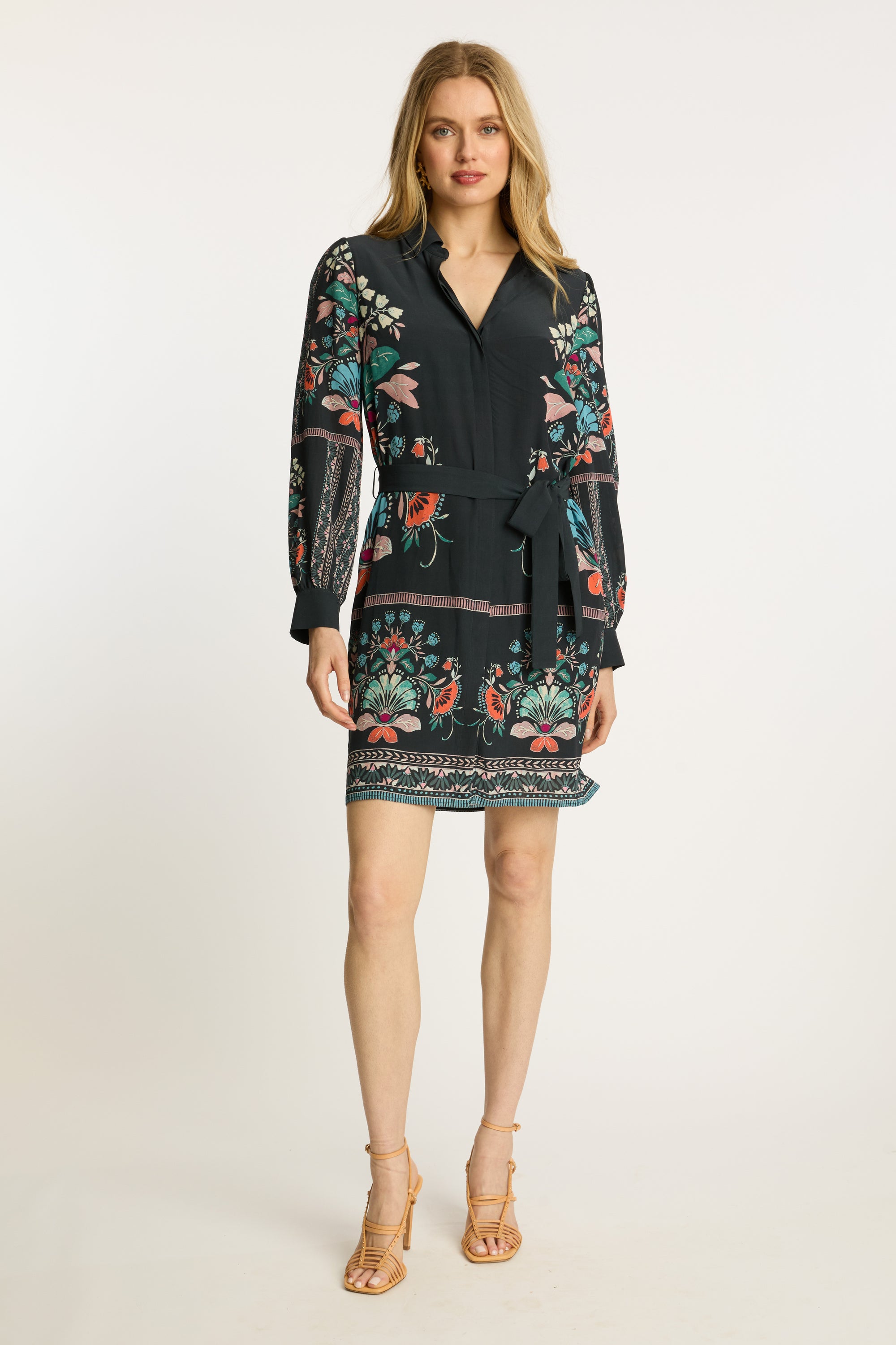 Caballero Collection Lucy Dress in Twilight Bloom Jilli Boutique