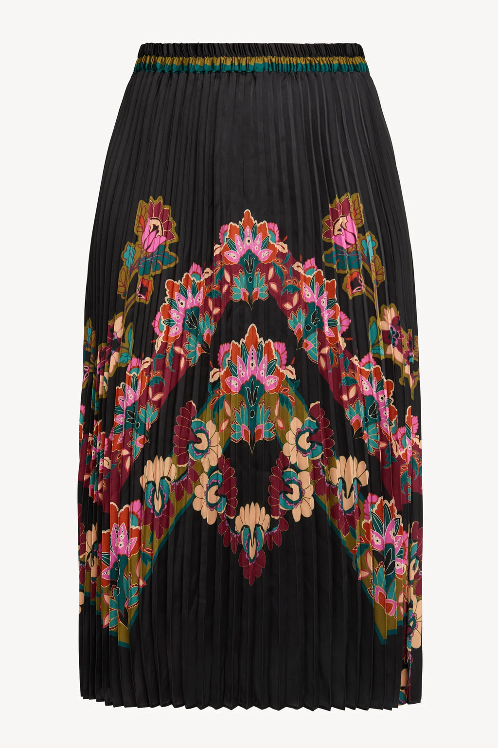 Mia Skirt in Lacquer Bush Lily by Caballero Collection Jilli Boutique