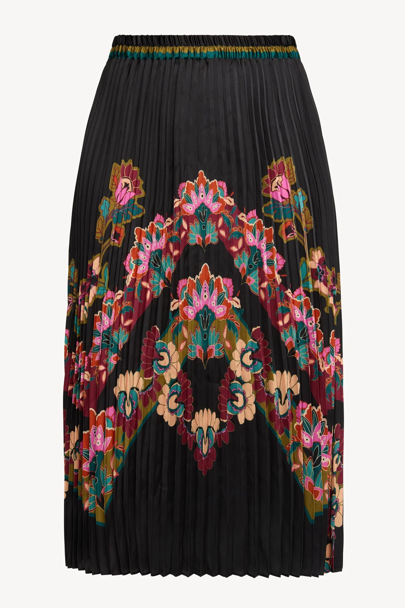 Mia Skirt in Lacquer Bush Lily by Caballero Collection Jilli Boutique