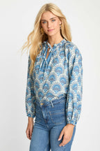 Caballero Ophelia Top in Boho Deco CA2395 Jilli Boutique