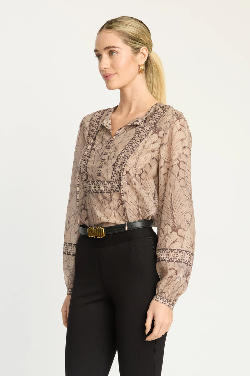 Sable Top in Feathered Canopy Jilli Boutique Buckhead Atlanta