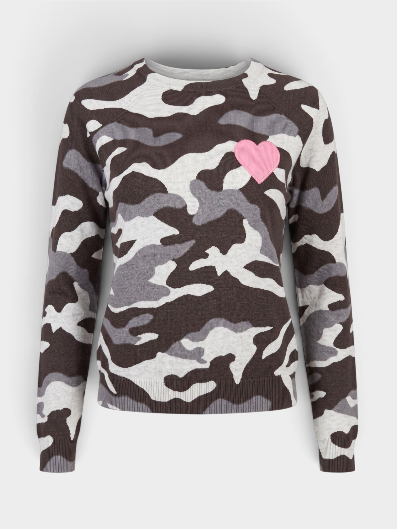 Crewneck Camo Sweater by J Society