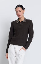 Central Park West Felix Studded Polo Style CF26-10225S Jilli Boutique