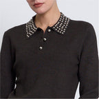 Central Park West Felix Studded Polo Style CF26-10225S Jilli Boutique Buckhead