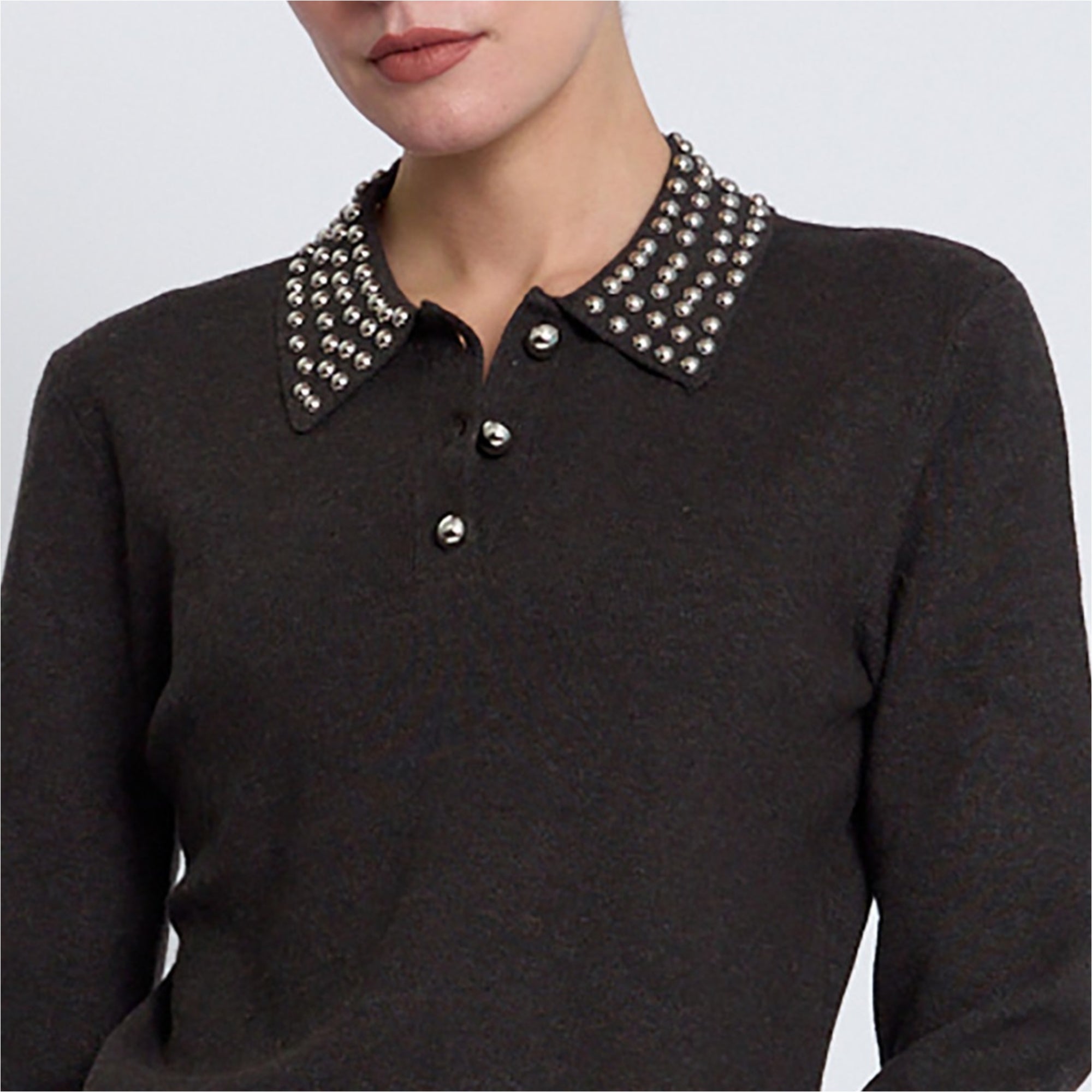 Central Park West Felix Studded Polo Style CF26-10225S Jilli Boutique Buckhead