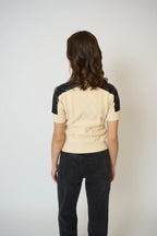 Naomi Short Slv Cable T-Neck Jilli Boutique Central Park West