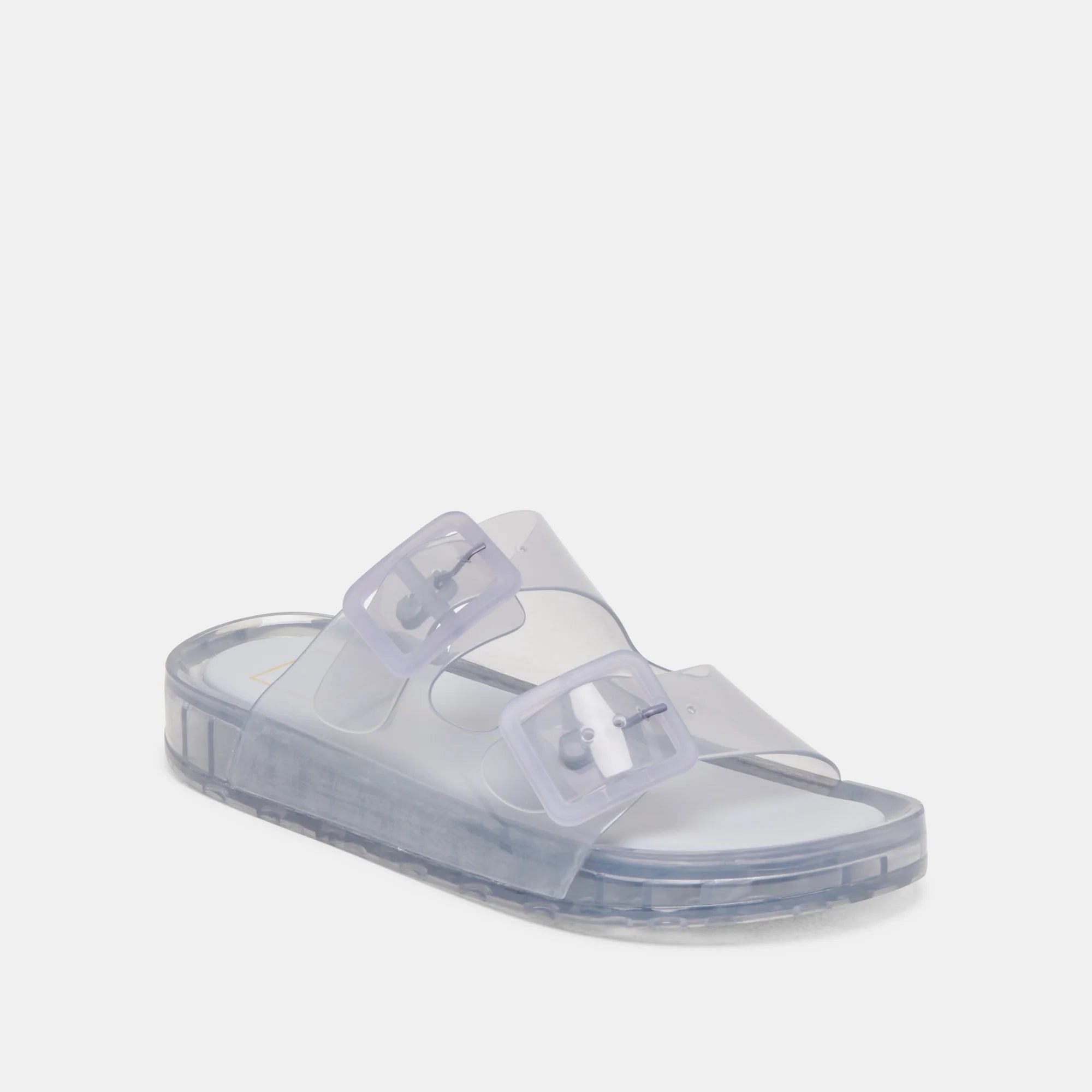 Julio Sandals Dusty Blue Vinyl Jilli Boutique Dolce Vita