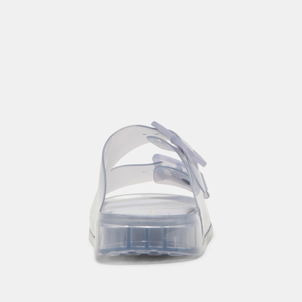 Julio Sandals Dusty Blue Vinyl Jilli Dolce Vita