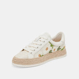 azalia white floral raffia sneaker dolce vita jilli boutique atlanta dunwoody