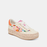 azalia white floral raffia sneaker dolce vita jilli boutique atlanta 