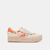 azalia white floral raffia sneaker dolce vita jilli boutique