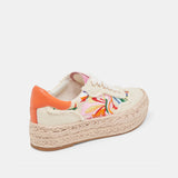 azalia white floral raffia sneaker dolce vita jilli 