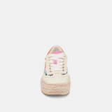 azalia white floral raffia sneaker dolce vita jilli boutique atlanta shoe