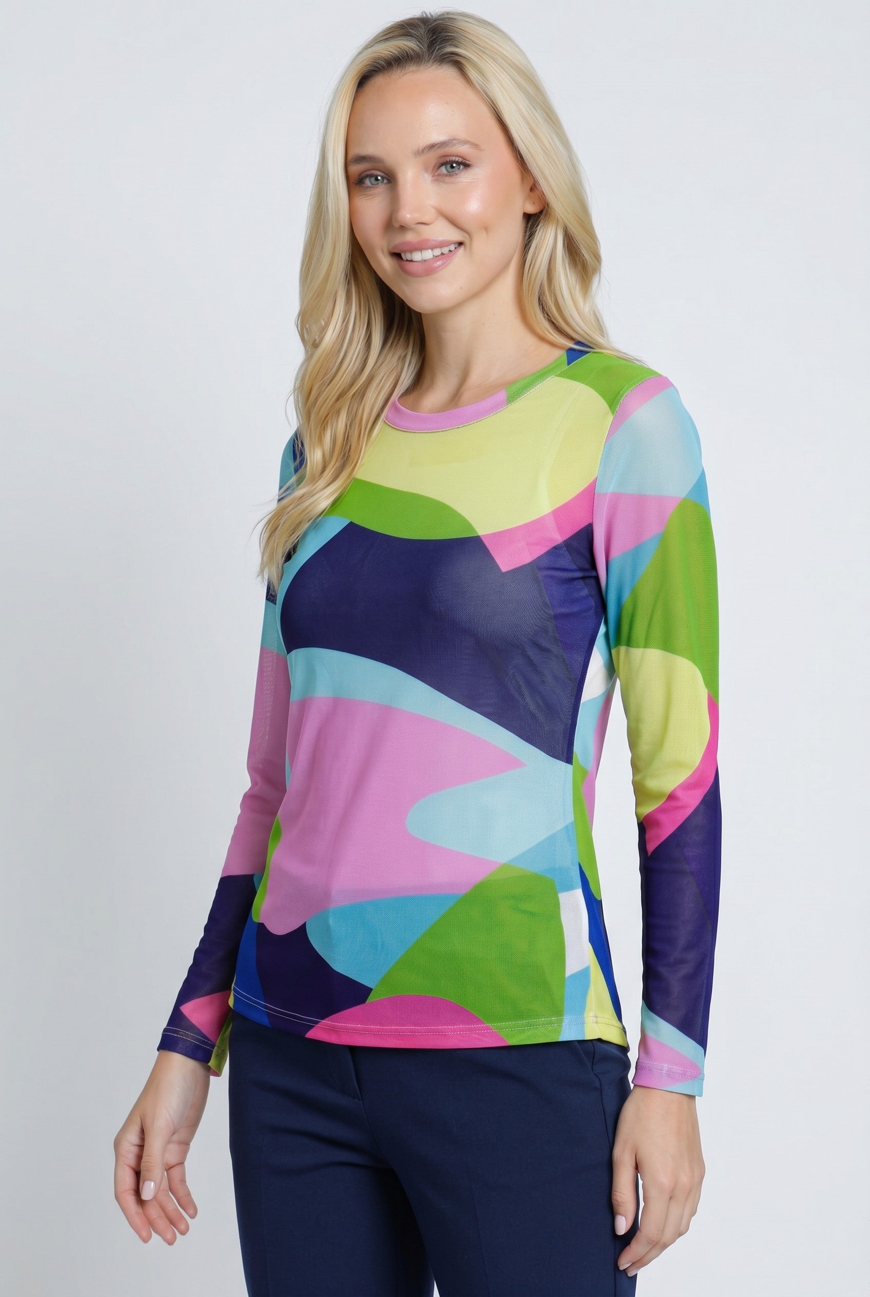 David Cline Mesh Shirt in Kiwi