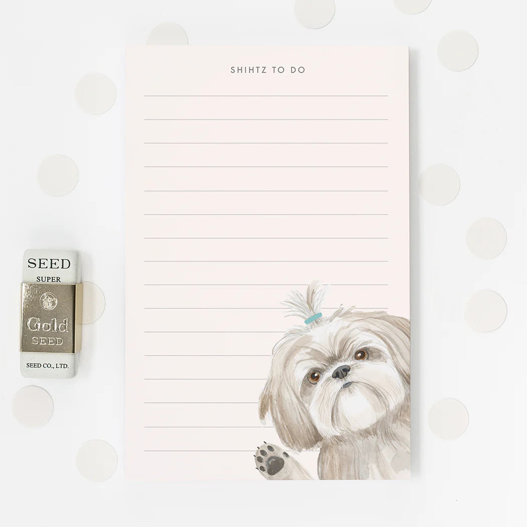 Shihtz to Do- Notepad Jilli Boutique 