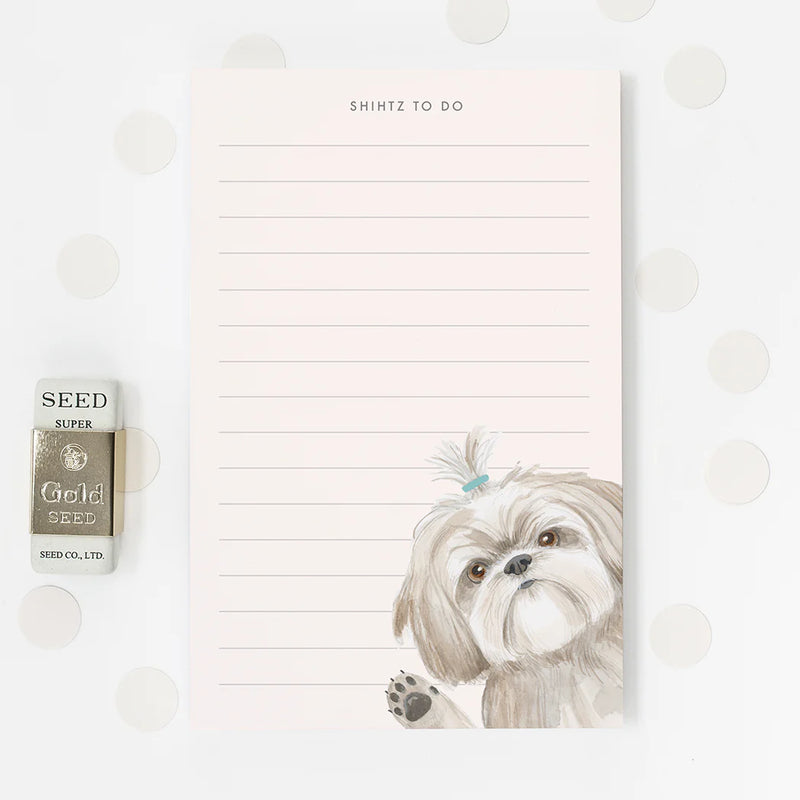 Shihtz to Do- Notepad Jilli Boutique 
