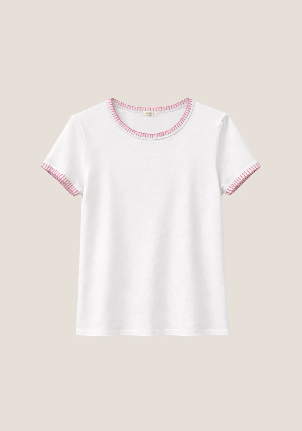 Brooks Blanket Stitch Tee G5W33SHR Jilli Boutique Dylan