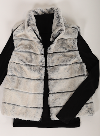 Dylan Classic Fur Vest Jilli Boutique
