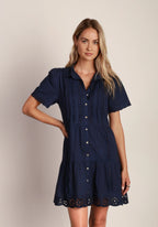 Malia Dress Jilli Boutique Dylan Indigo