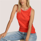 Dylan Rib Tank Top Jilli Boutique Red