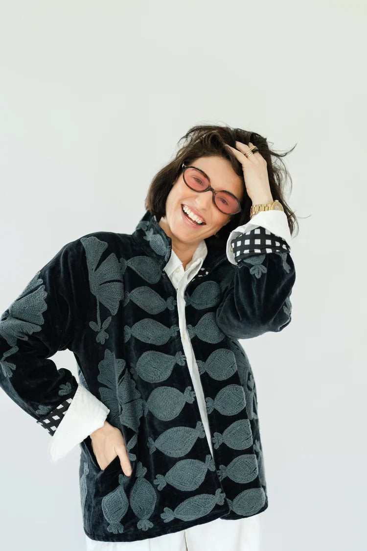 Eleanor James Sgt. Pepper Crew in Black Betty Jilli Boutique