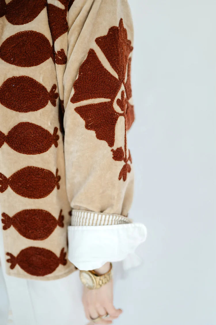 Sgt. Pepper Crew Jacket Leroy Brown Eleanor James Velvet Jilli Boutique