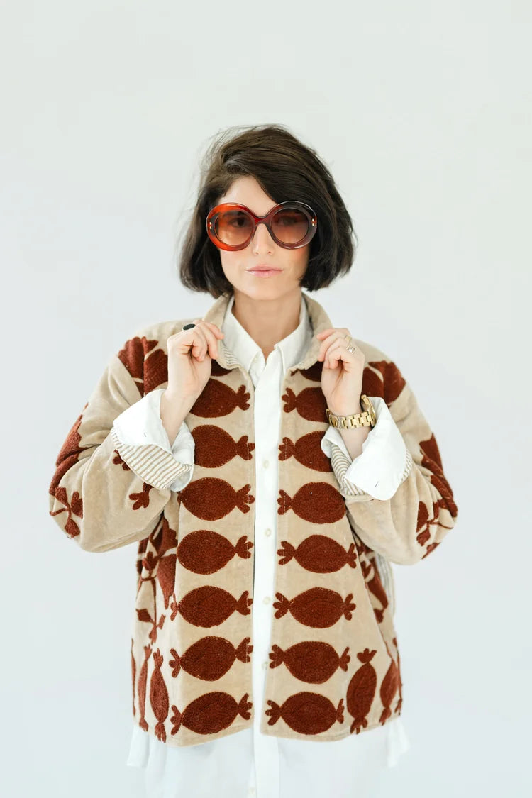 Sgt. Pepper Crew Jacket Leroy Brown Eleanor James Jilli Boutique