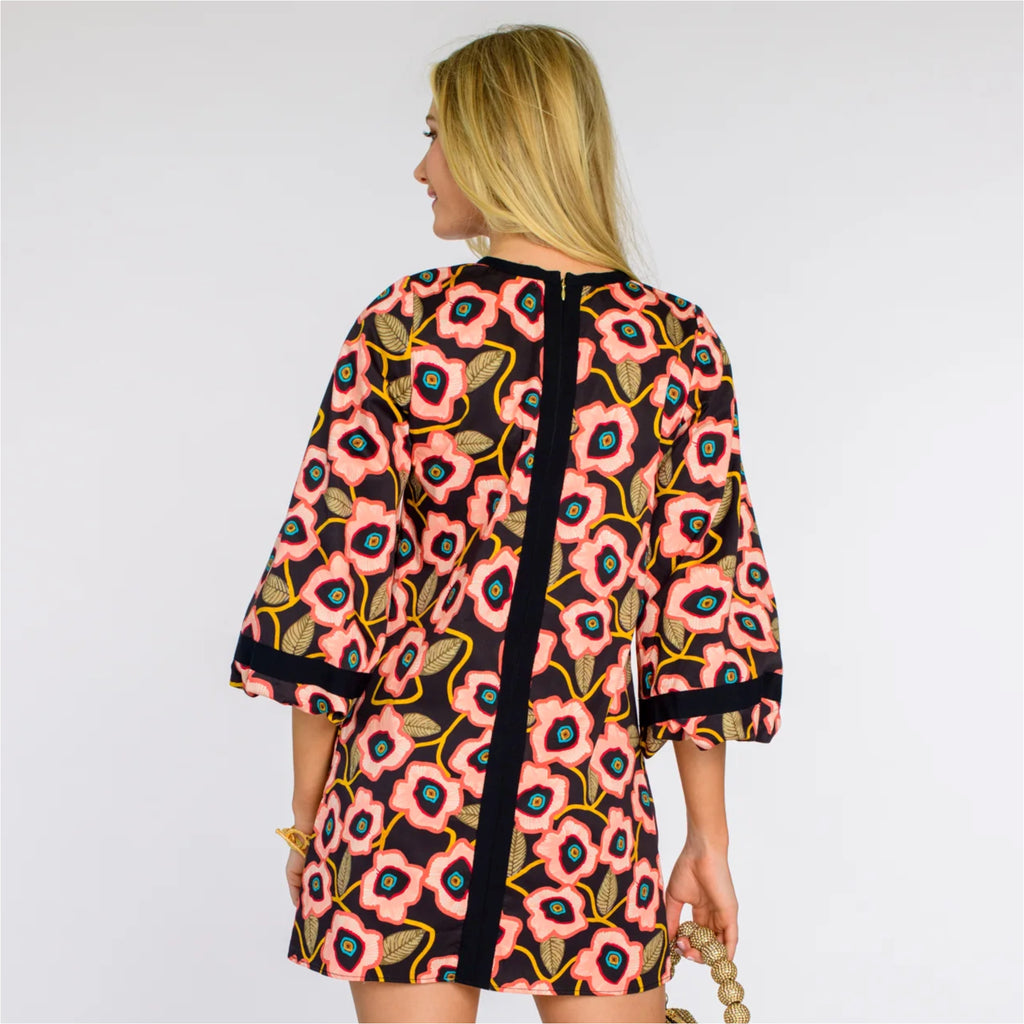 Elizabeth James the label London Dress in Poppies Jilli Boutique