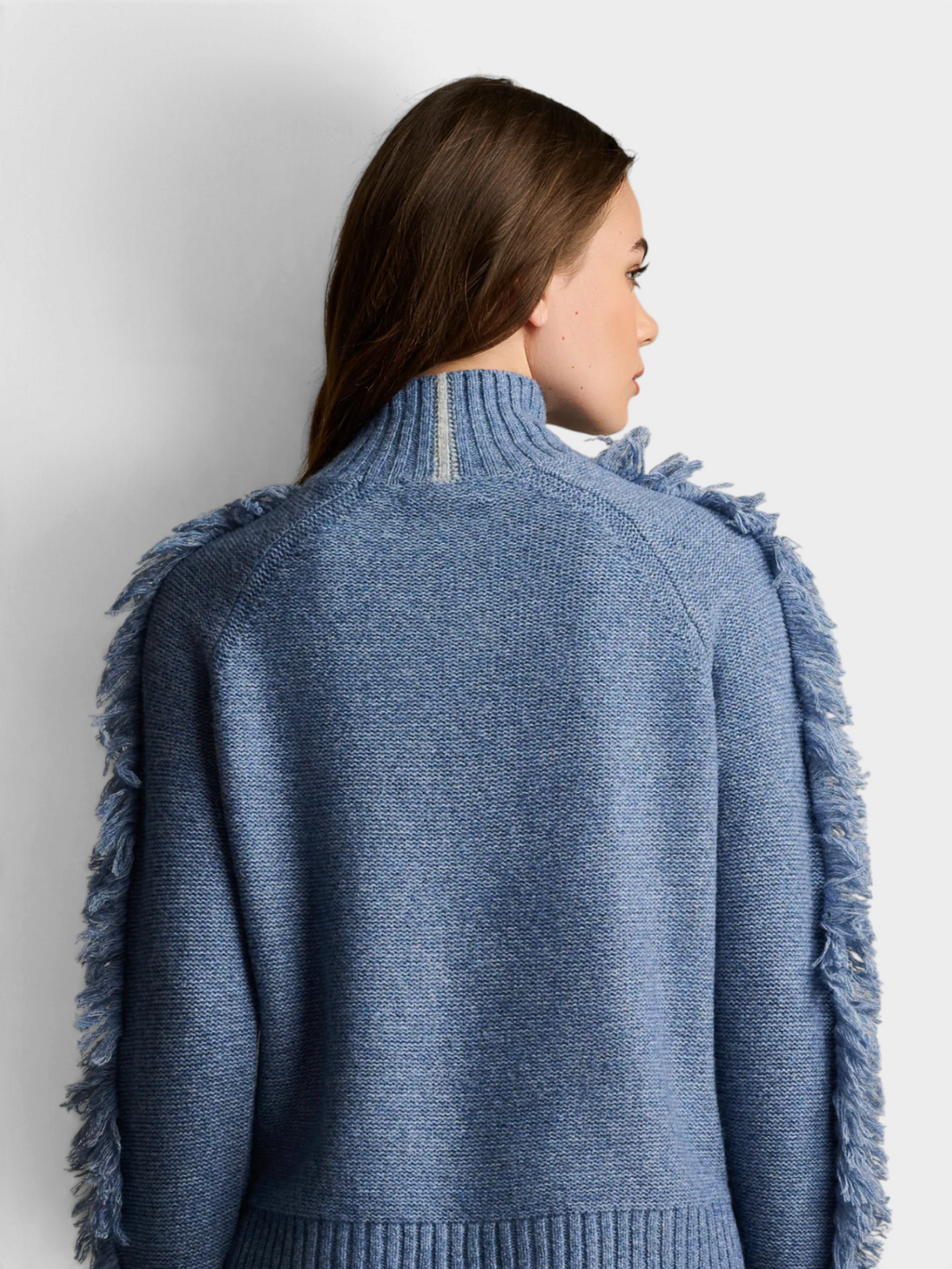 Fringe Benefits in Steel Blue by Lisa Todd