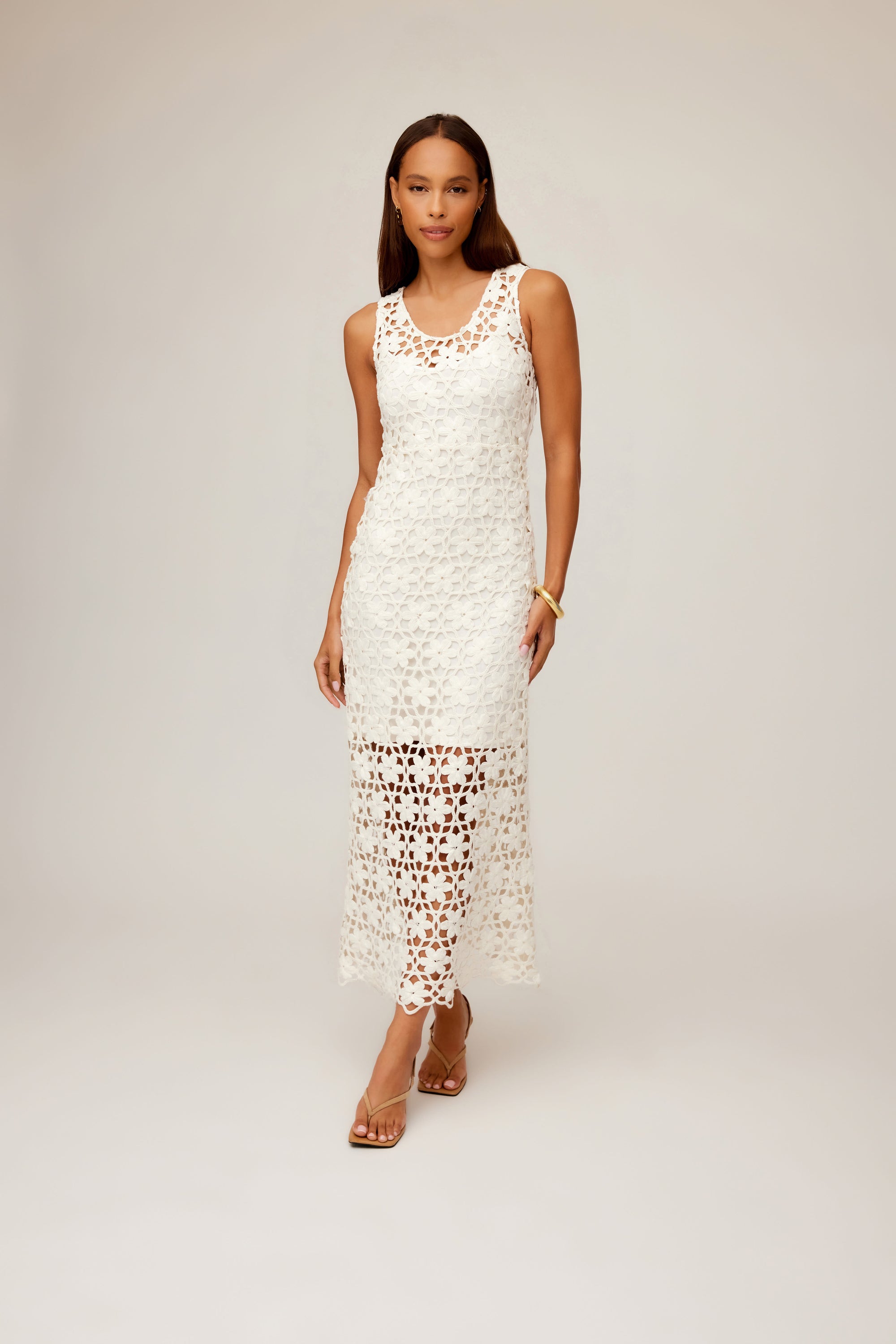 Kelsie Crochet Dress fifteen twenty jilli boutique