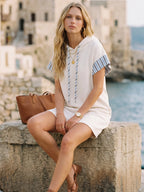 Dayna Contrast Hoodie Dress Jilli Boutique Fifteen Twenty