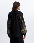 Greek  Archaic Kori Jilli Boutique black top