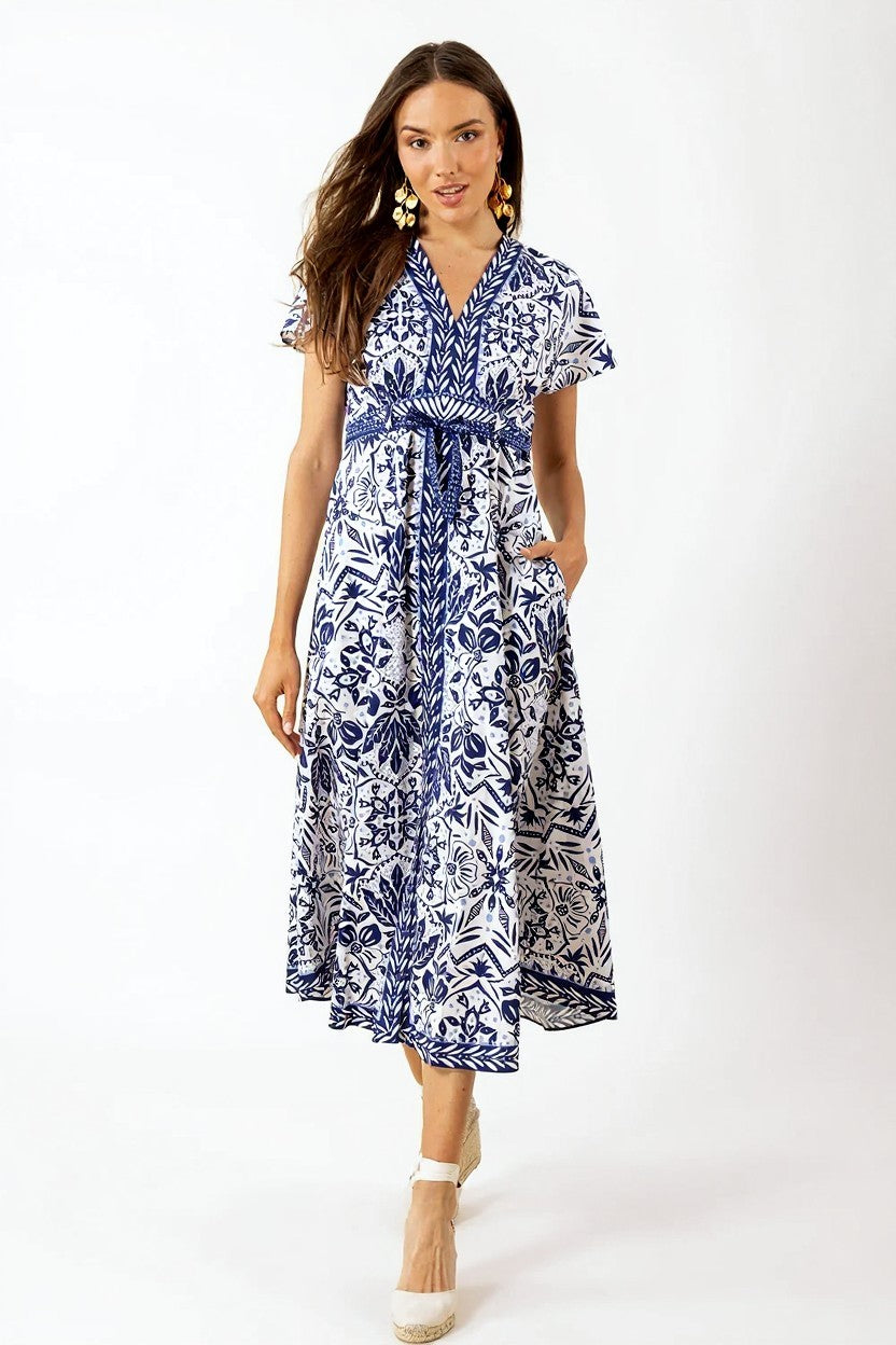 Galilea Poplin Dress by Hale Bob