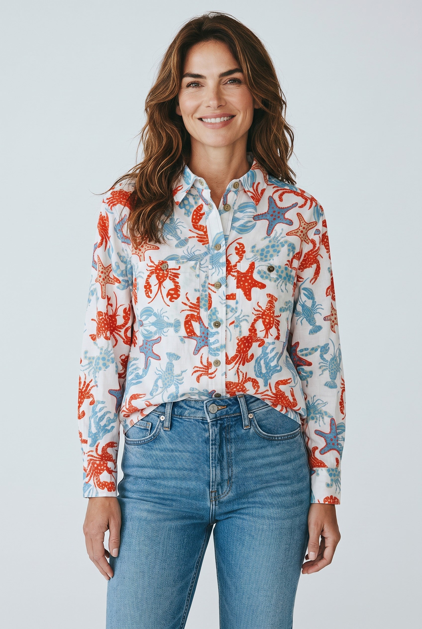 Gauze Camp Shirt Ivy Jane