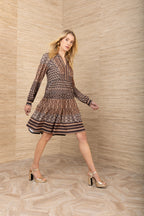 Salma Dress by Hale Bob in Black Jilli Boutique 58GE620A