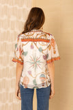Hana Chiffon Top by Hale Bob