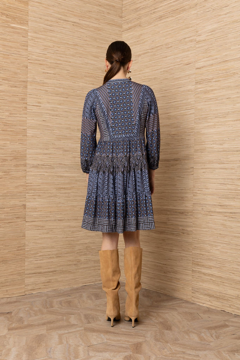 Wilder Jersey Dress in Navy Hale Bob Jilli Boutique