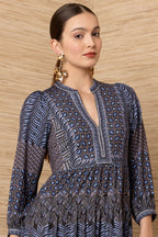 Wilder Dress in Navy by Hale Bob Jilli Boutique