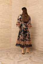 Brid Silk and Linen Organza Dress by Hale Bob Jilli Boutique
67WL672A Buckhead
