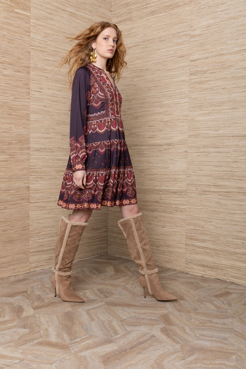 Reya Jersey Dress by Hale Bob