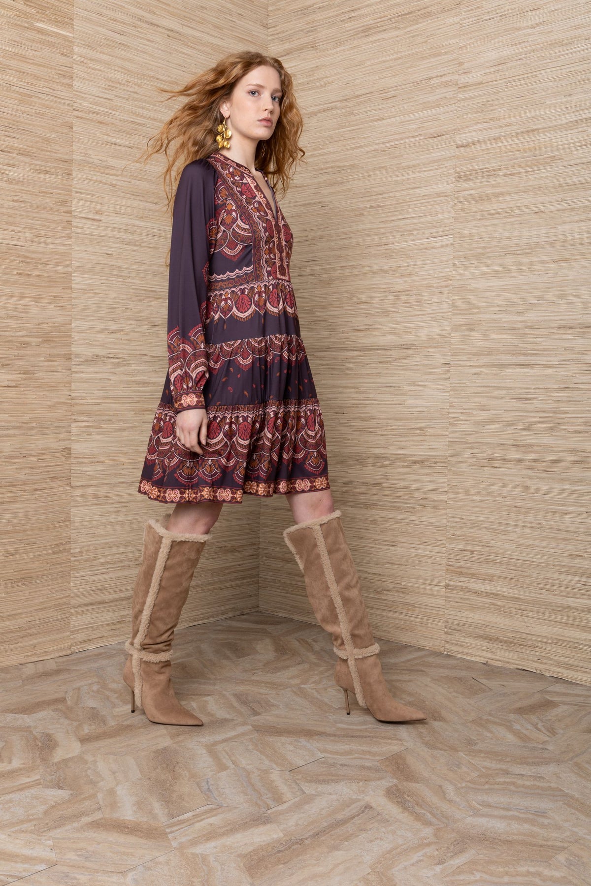 Reya Jersey Dress by Hale Bob