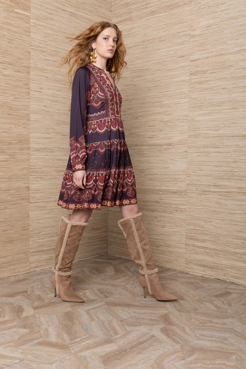 Reya Jersey Dress by Hale Bob