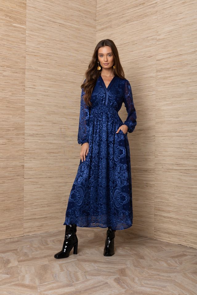 Hale Bob Asraea Maxi Dress Jilli Boutique