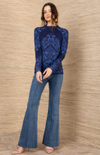 Aubrielle Stretch Top by Hale Bob
Jilli boutique navy atlanta