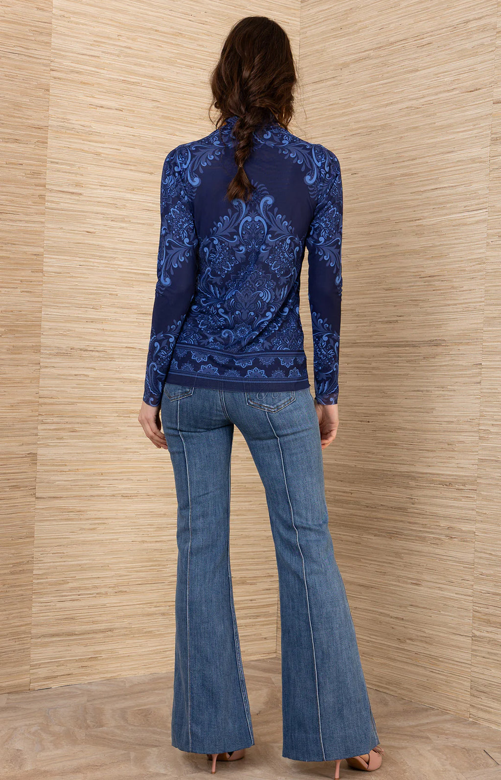 Aubrielle Stretch Top by Hale Bob
Jilli boutique navy dunwoody