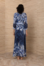 Belize Maxi Dress in Navy by Hale Bob