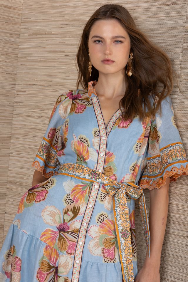 Hale Bob Brody Long Maxi Dress 64dc624M Jilli Boutique