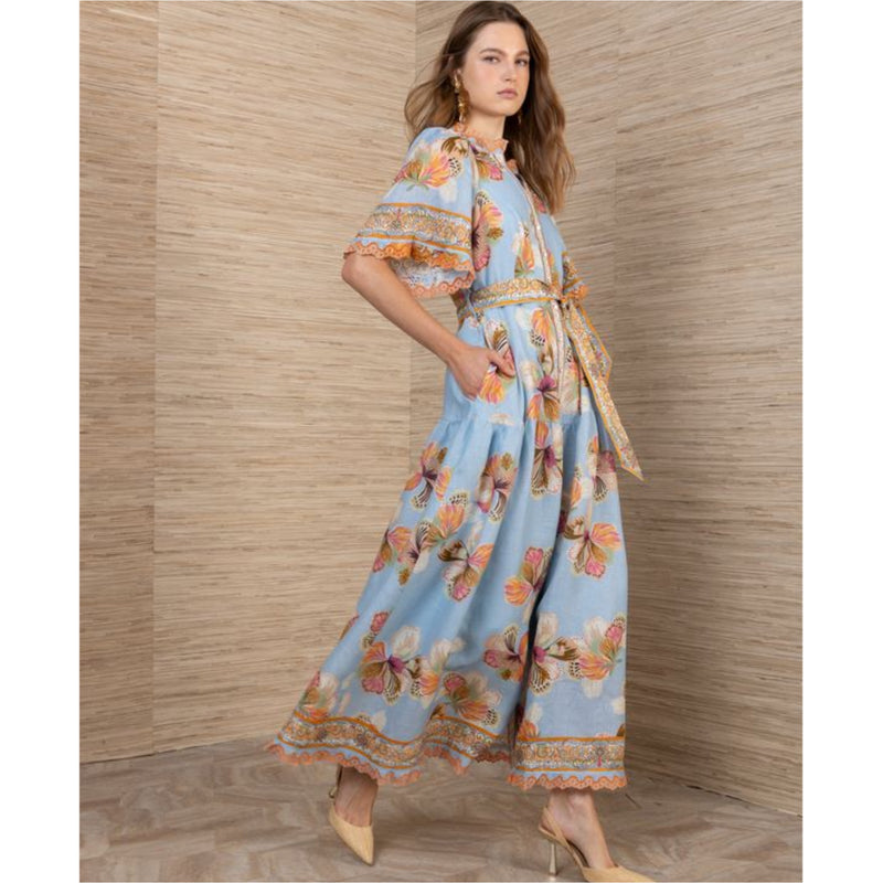 Hale Bob Brody Long Maxi Dress 64dc624M Jilli Boutique