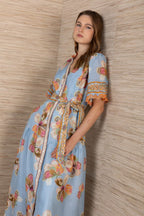 Hale Bob Brody Long Maxi Dress 64dc624M Jilli Boutique